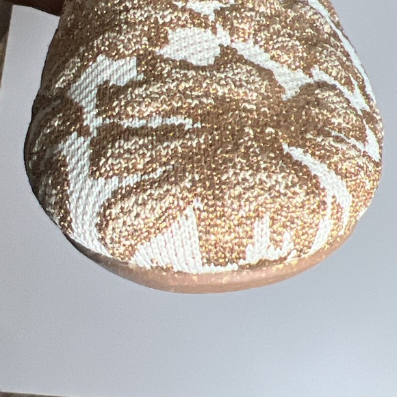 Rothy's The Lounge Loafer Women's 9 Gold Chantilly Metallic Amputee Left Only - Picture 3 of 7